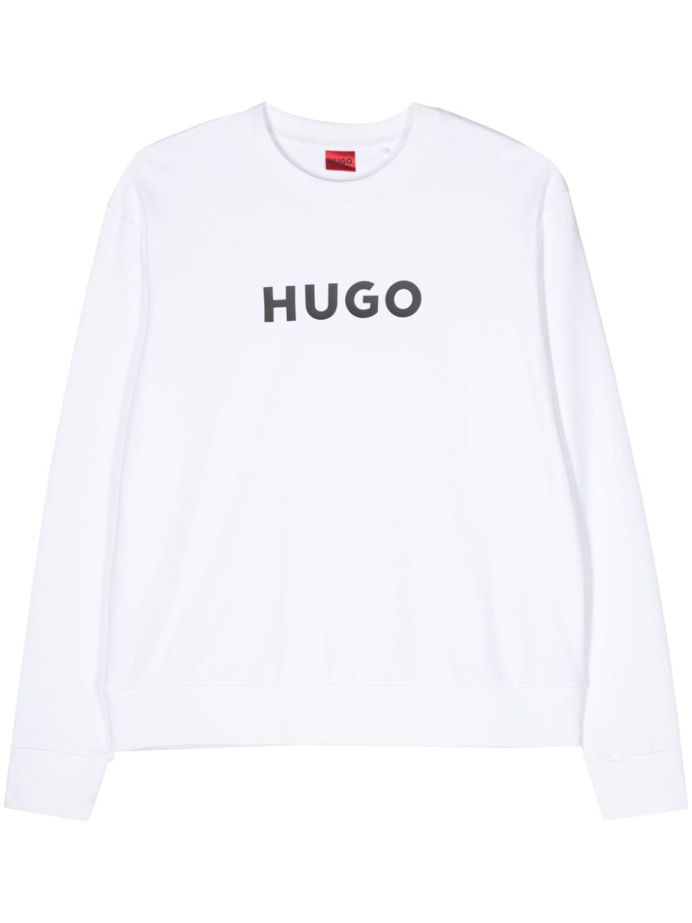 HUGO Katoenen sweater Wit