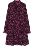 HUGO Kaleya lips-print dress - Black