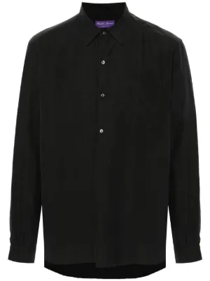 Sacai Thomas Mason シャツ | ブラック | FARFETCH JP