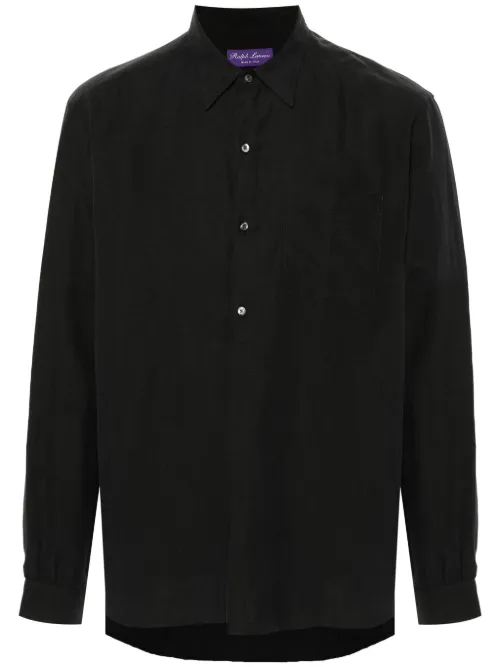 Chemise à col pointu - Ralph Lauren Purple Label - Modalova