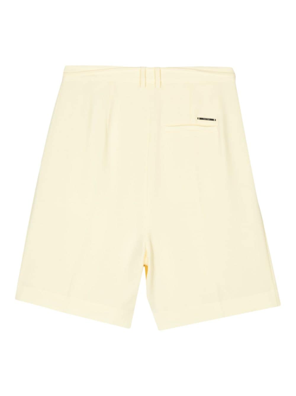 Calvin Klein Relaxed twill shorts - Geel