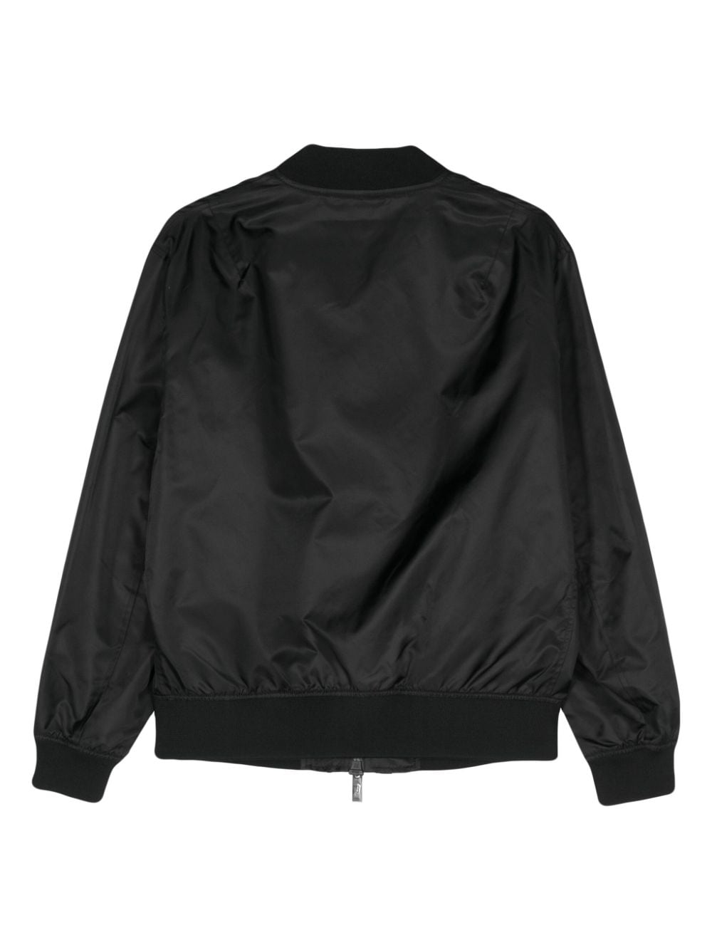 Image 2 of Armani Exchange flocked-logo bomber jacket