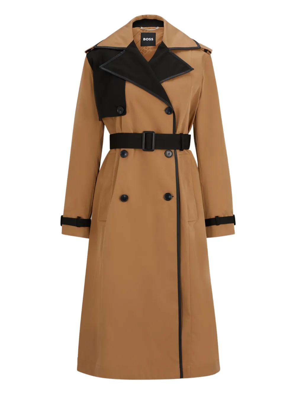 BOSS belted trench coat | Brown | Image 1