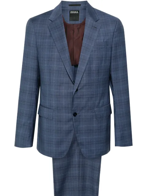 Zegna single-breasted wool suit