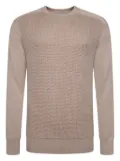 Zegna textured sweater - Brown