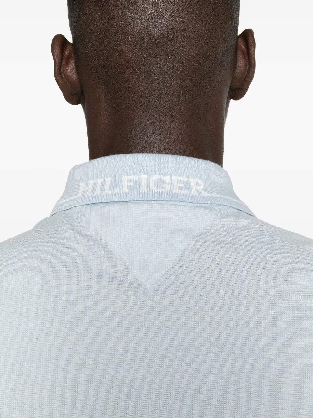 Tommy Hilfiger Poloshirt met geborduurd logo Blauw
