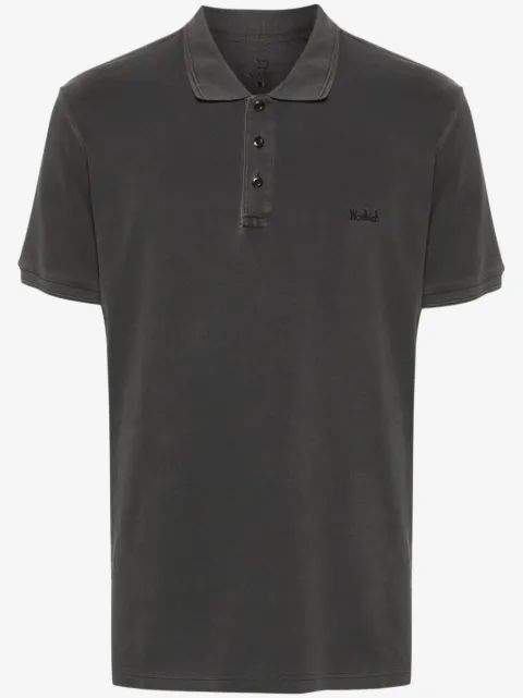 Woolrich logo-embroidered polo shirt