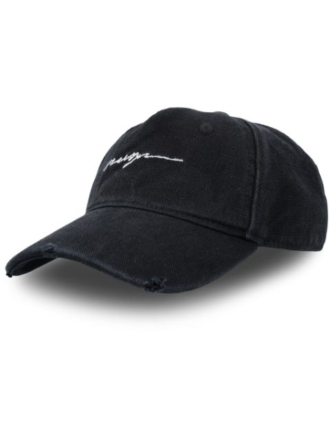 MSGM logo-embroidery cotton baseball hat