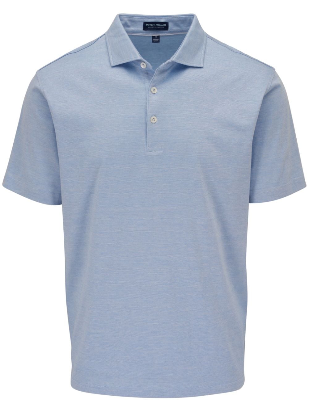 Peter Millar Cotton-blend Polo Shirt In Blue