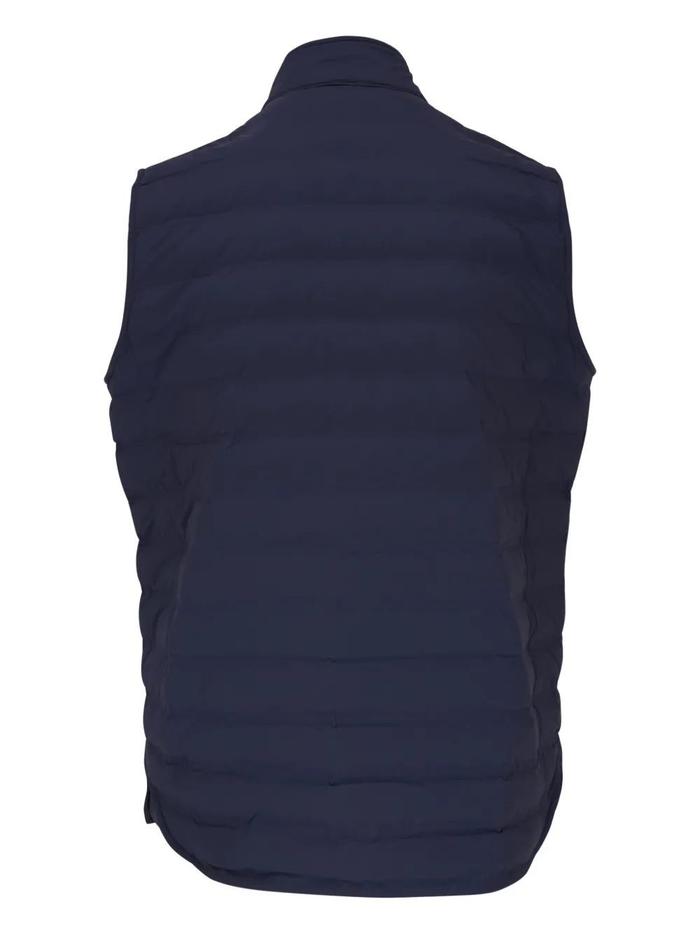 Shop Peter Millar Regent Puffer Gilet In Blau