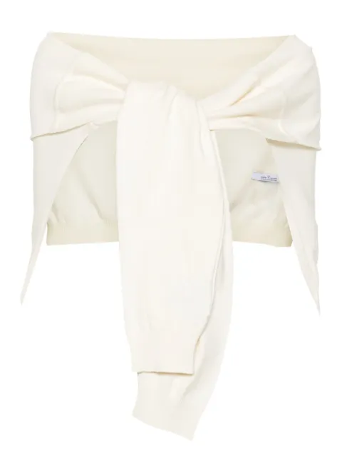Rokh tie-fastening scarf