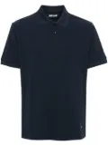 Just Cavalli piqué-weave polo shirt - Blue