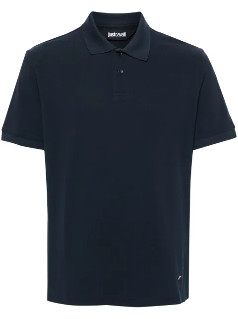 Just Cavalli playera tipo polo de piqué