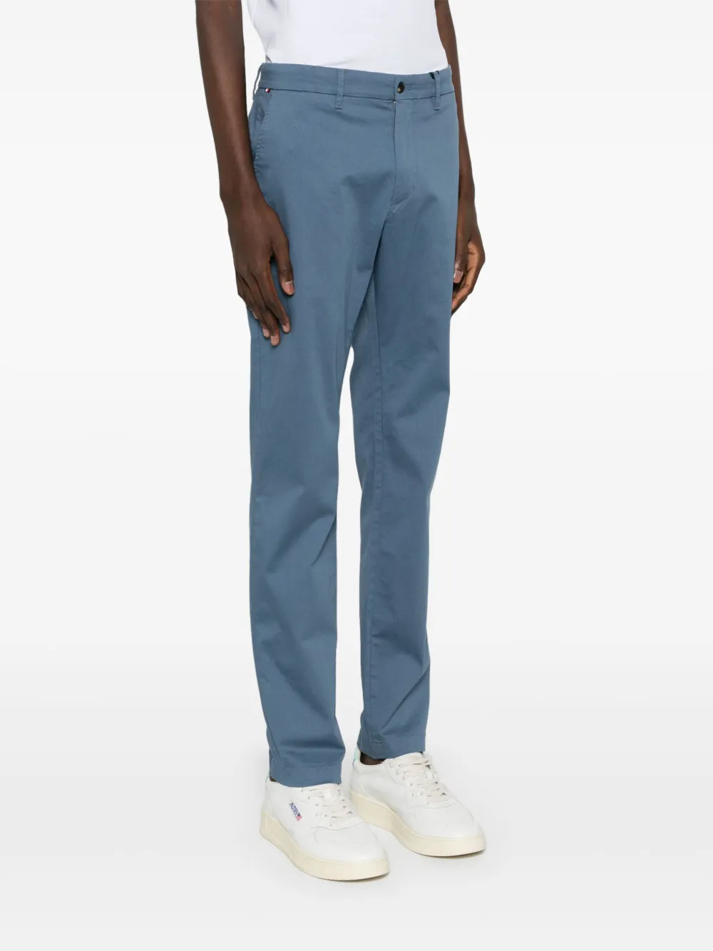 Tommy Hilfiger Slim-fit broek Blauw