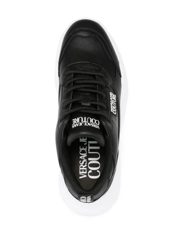 Versace Jeans Couture Speedtrack Chunky Sneakers Black FARFETCH IN