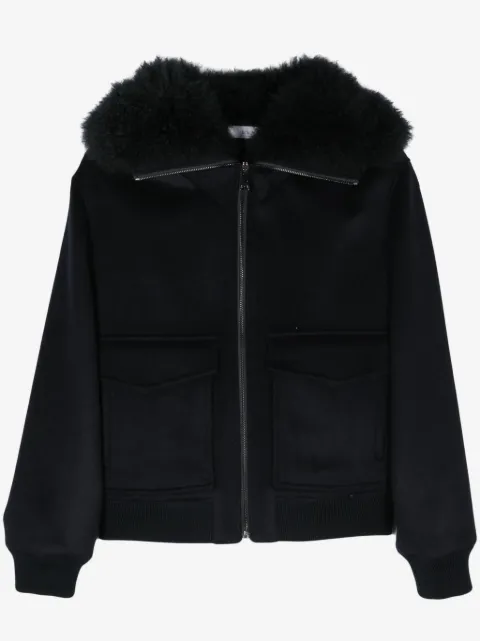 Liska cashmere bomber jacket