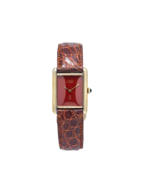 Cartier montre Tank Vermeil 17 mm pre-owned