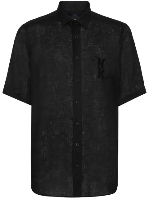 Billionaire Linen Silver Cut shirt