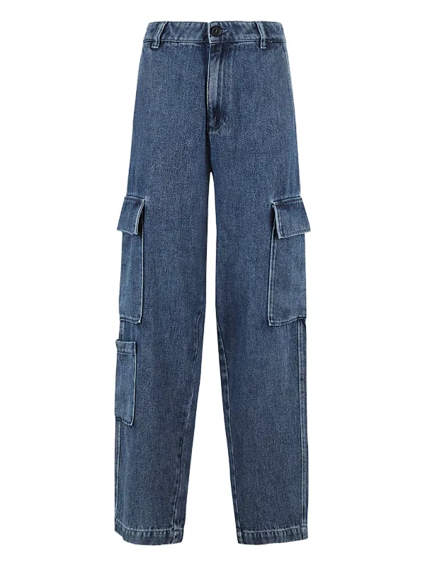 Erika Cavallini Jeans Cargo | Blu | FARFETCH IT
