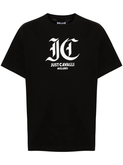 Just Cavalli logo-print cotton T-shirt