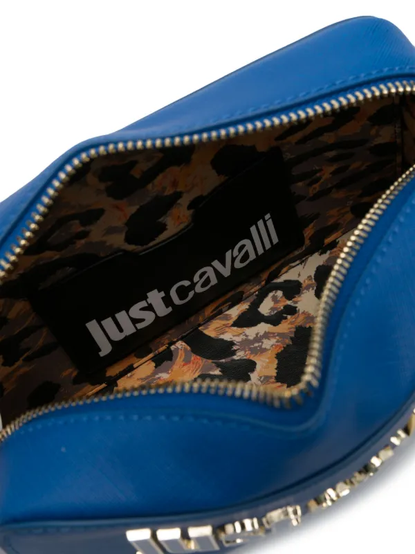 Just Cavalli logo-lettering Cross Body Bag | Blue | FARFETCH JO