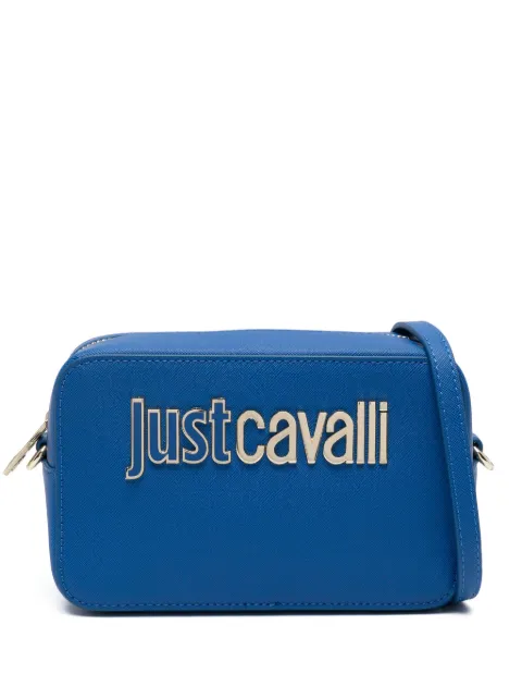 Just Cavalli logo-lettering cross body bag