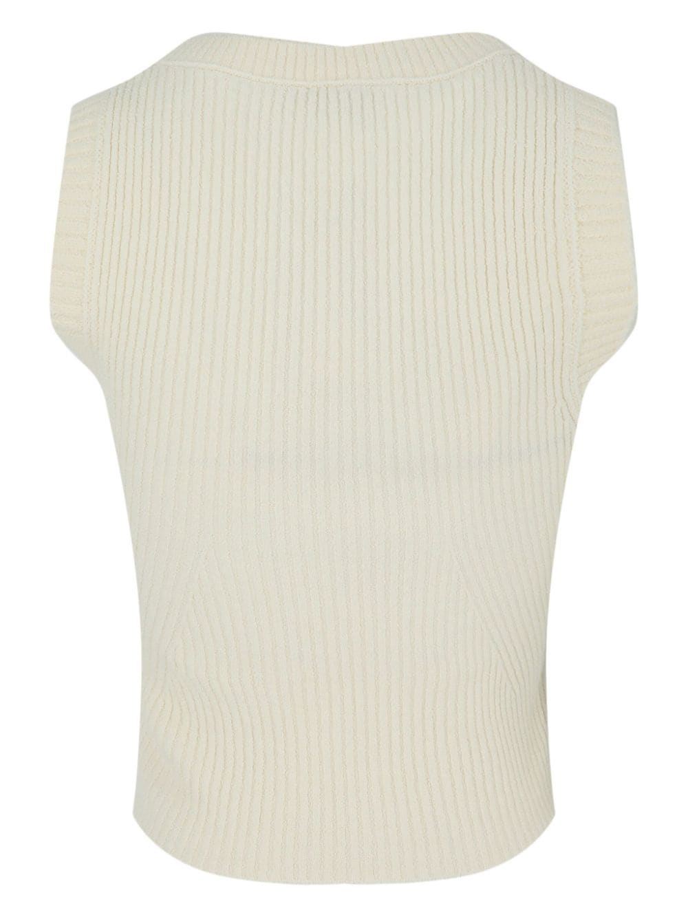 Shop Simkhai Sibyl Sleeveless Tank Top In White