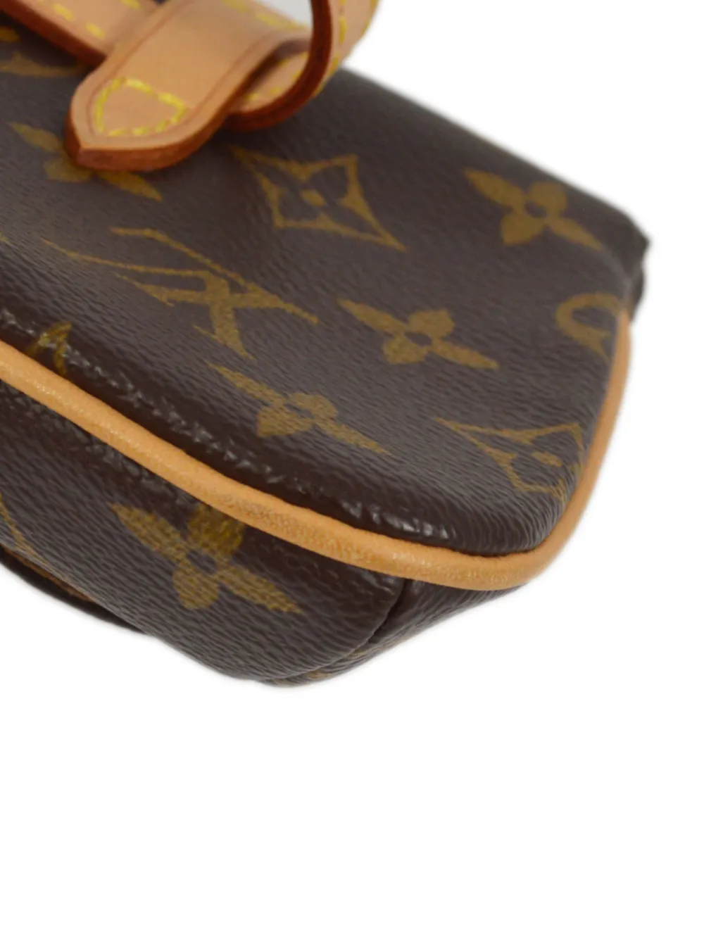 Pre-owned Louis Vuitton Pochette Marelle 腰包（2004年典藏款） In Brown