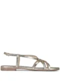 AGL slingback leather sandals - Gold