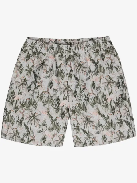 Pleasures bermuda Parrot en jacquard