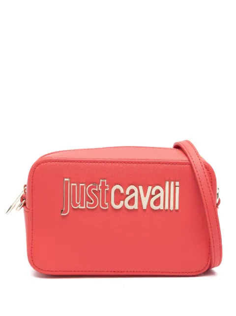 Just Cavalli logo-lettering cross body bag