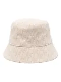 Ruslan Baginskiy monogram-pattern bucket hat - Neutrals