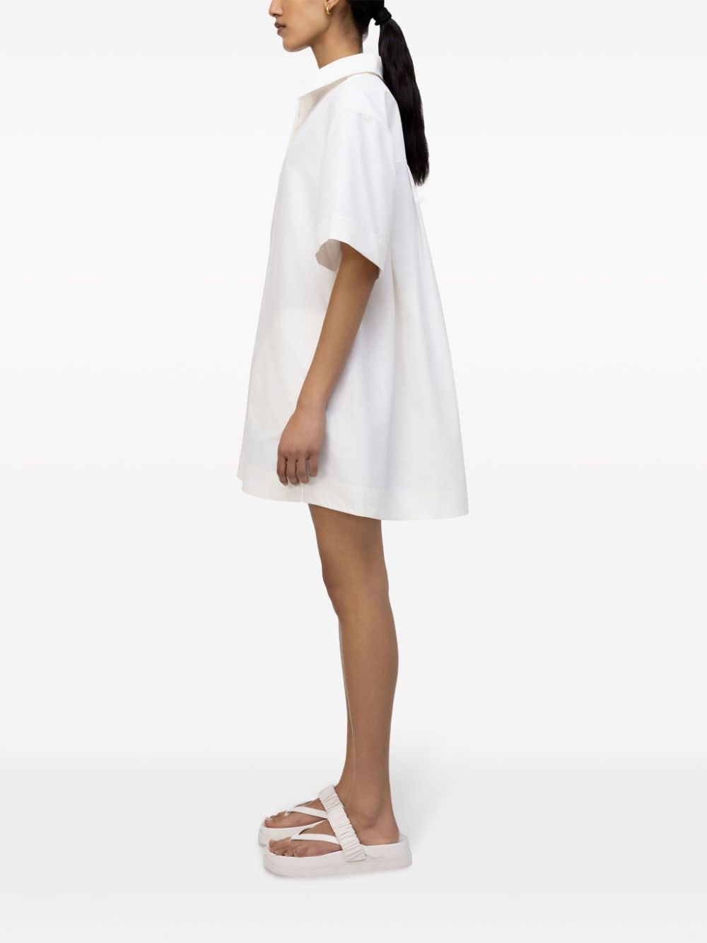 Simkhai Lucienne katoenen mini-jurk Wit