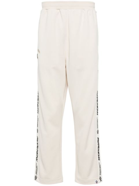 AAPE BY *A BATHING APE logo-embroidered track pants Men