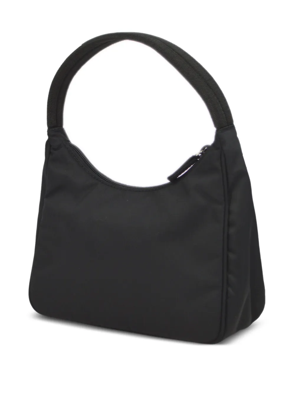 Prada Pre-Owned 1990-2000 schoudertas met logo - Zwart