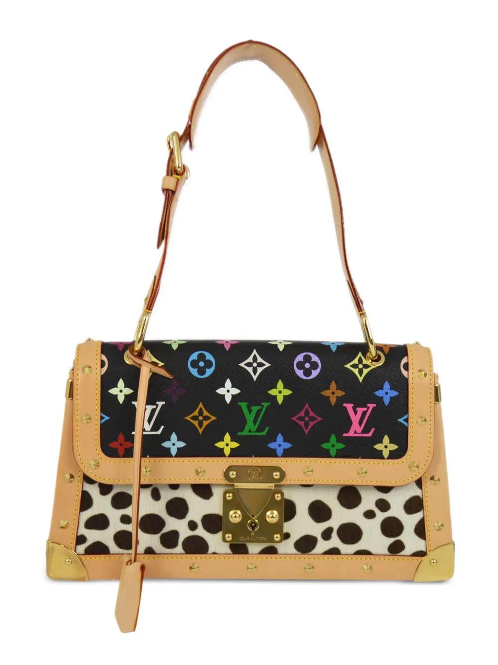 Louis Vuitton Pre-Owned x Takashi Murakami 2003 Sac Dalmatian shoulder bag - Neutrals