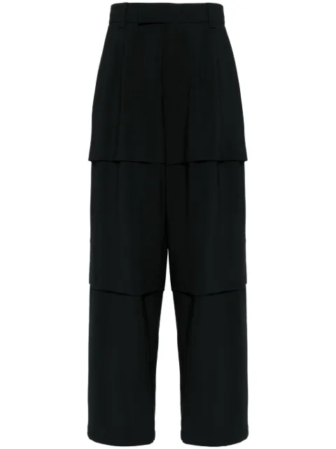 SONGZIO wide-leg wool trousers