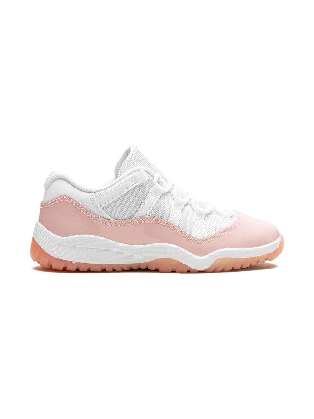 Jordan Kids' Air  11 Retro Low "legend Pink" Sneakers In White