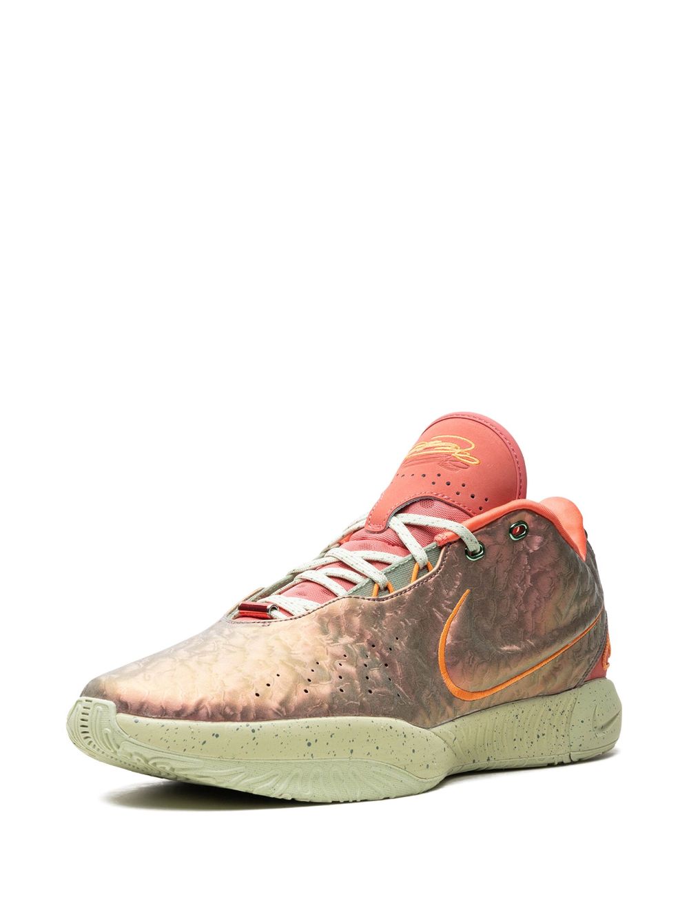 Shop Nike Lebron 21 "queen Conch" Sneakers In Orange