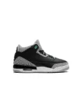 Jordan Kids Air Jordan 3 leather sneakers - Black