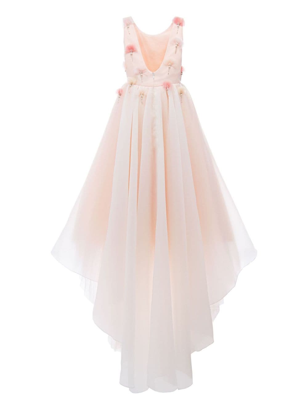 Shop Tulleen Magnolia Tulle Gown In Pink