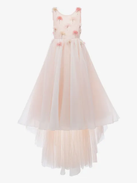 Tulleen robe longue Magnolia