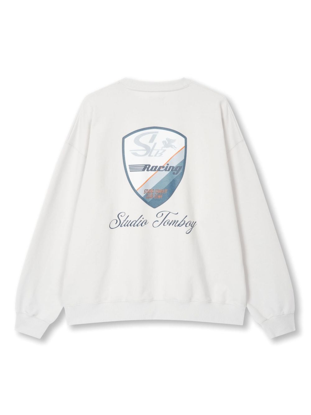 STUDIO TOMBOY graphic-print jersey sweatshirt - Grijs