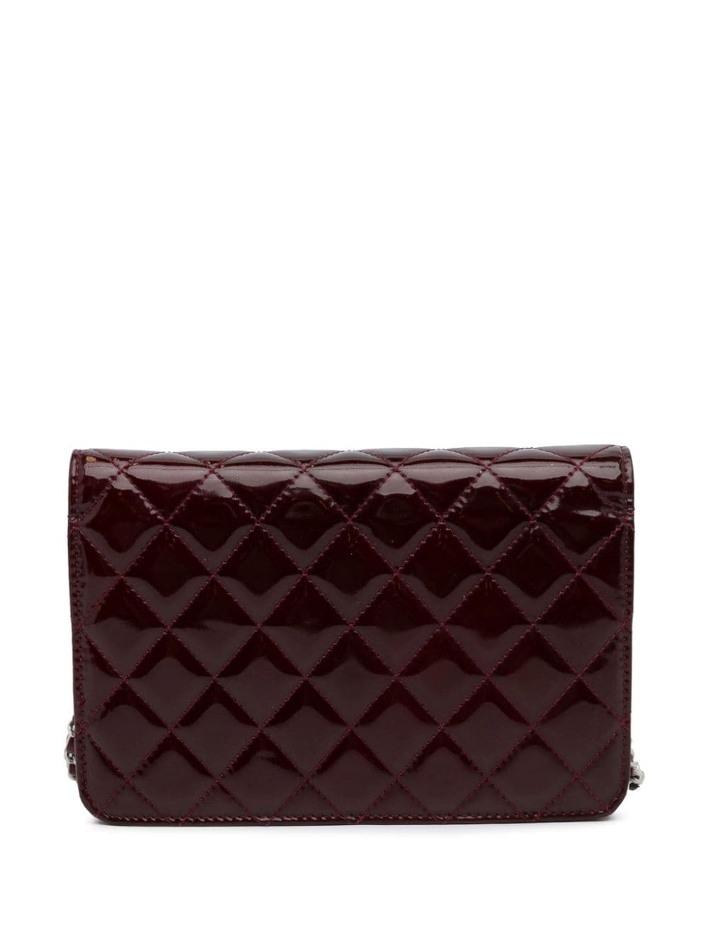 CHANEL Pre-Owned 2011 CC wallet-on-chain - Rood