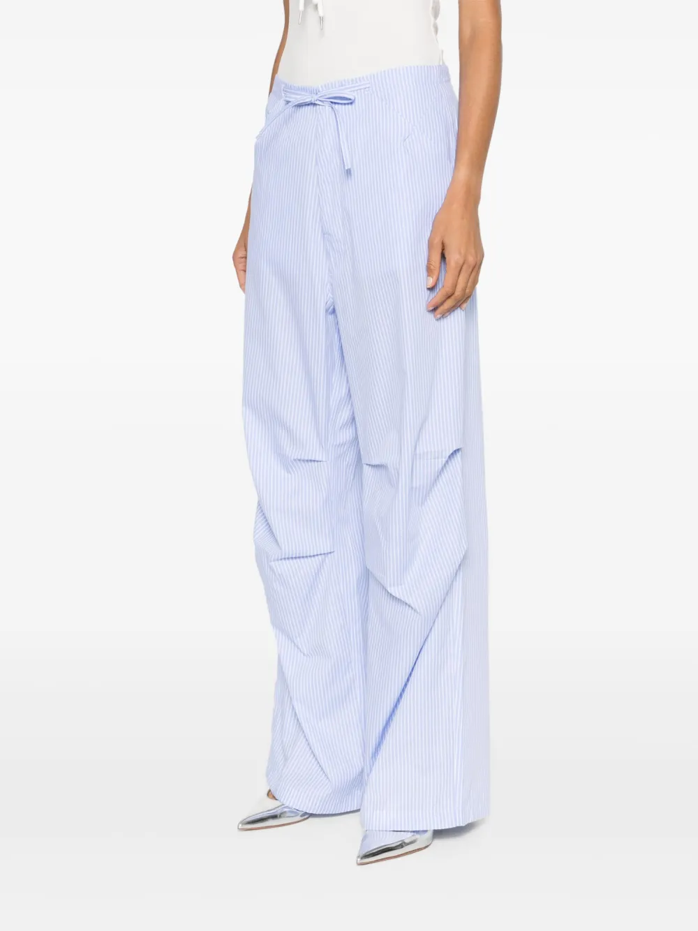 DARKPARK DAISY PINSTRIPED TROUSERS