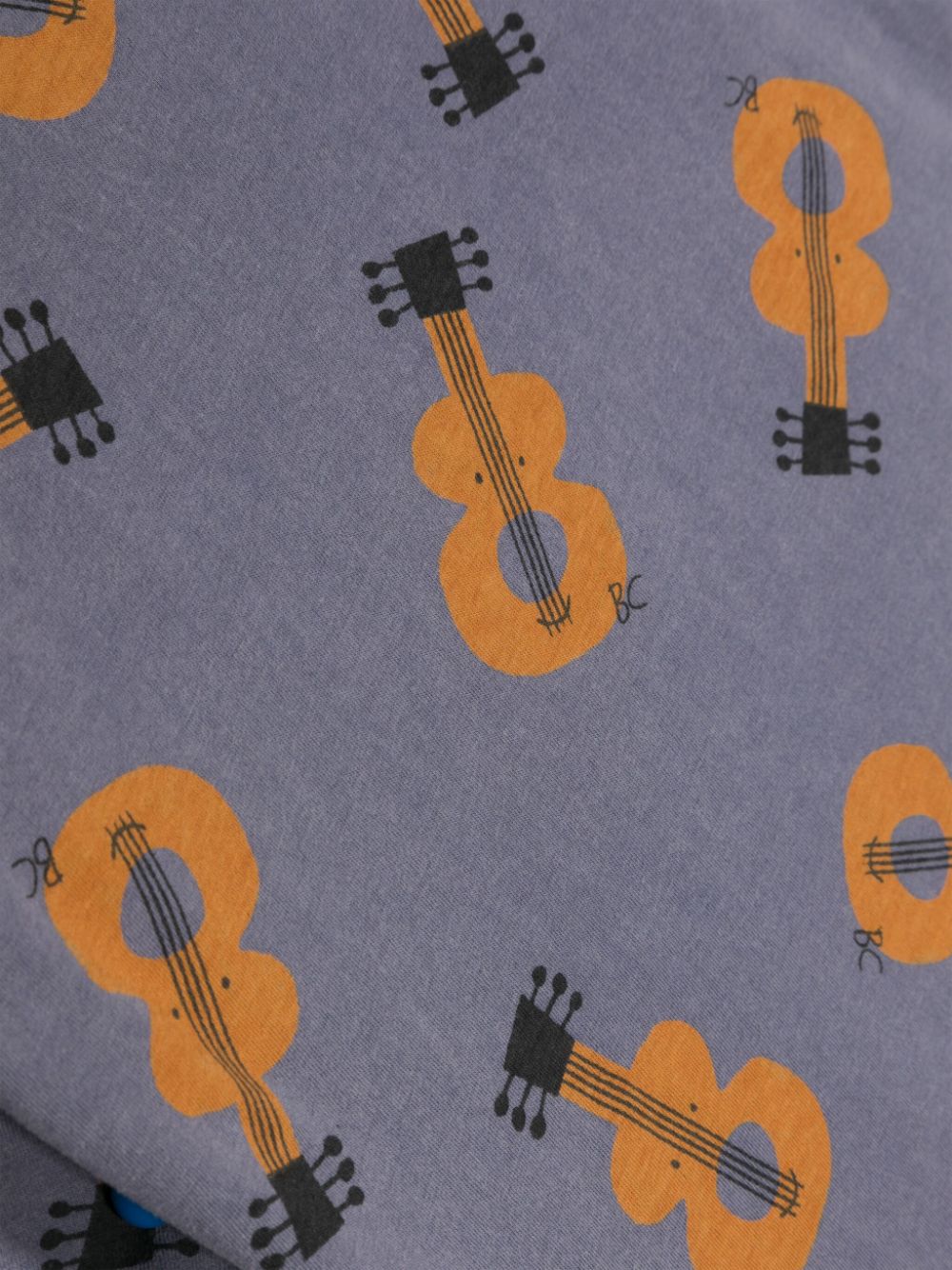 Bobo Choses T-shirt met gitaar print Paars