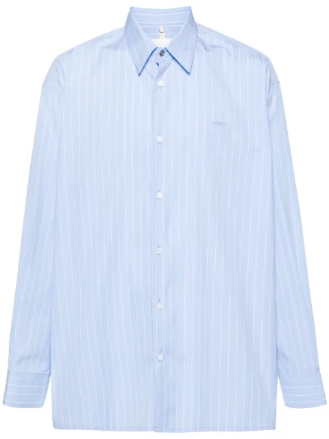 OAMC Homer striped cotton shirt