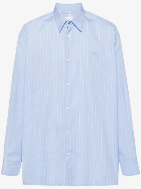 OAMC Homer striped cotton shirt