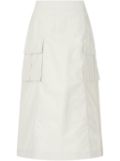 STUDIO TOMBOY A-line cargo skirt - White