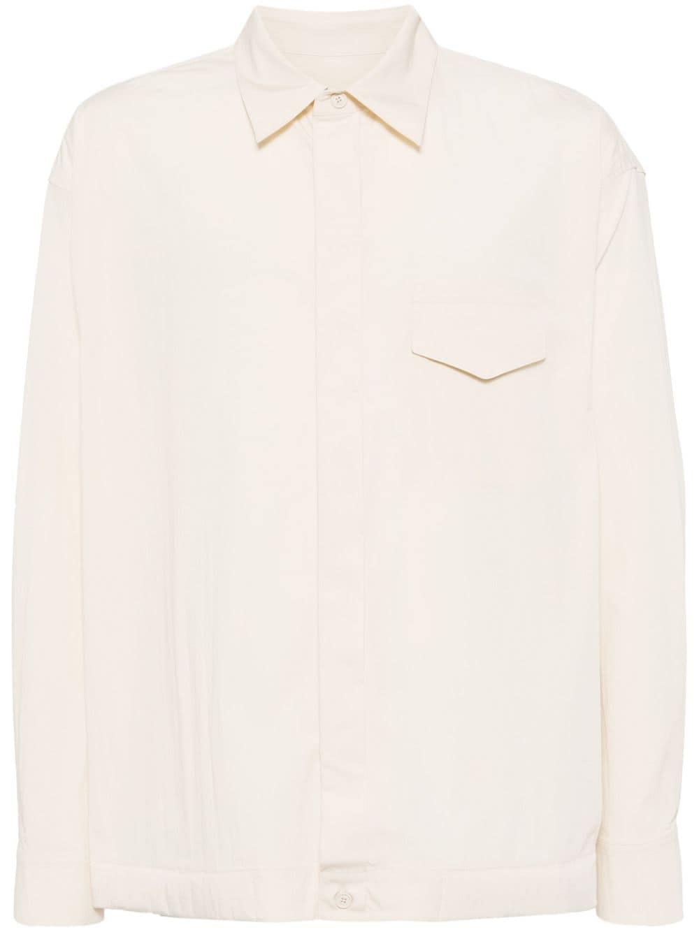 Songzio Pure Rebel Embroidered Shirt In Weiss